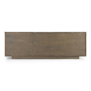 Byer - Modern Grey Ash + Marble Buffet — view 5