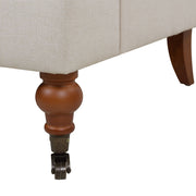 Alana Lawson - Accent Arm Chair With Casters - R&R Furniture Gallery (Fountain Valley, CA)