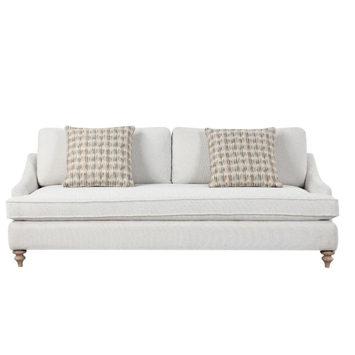 Sofa Single Reverable Cushion With 2 Pillows - Off White - R&R Furniture Gallery (Fountain Valley, CA)