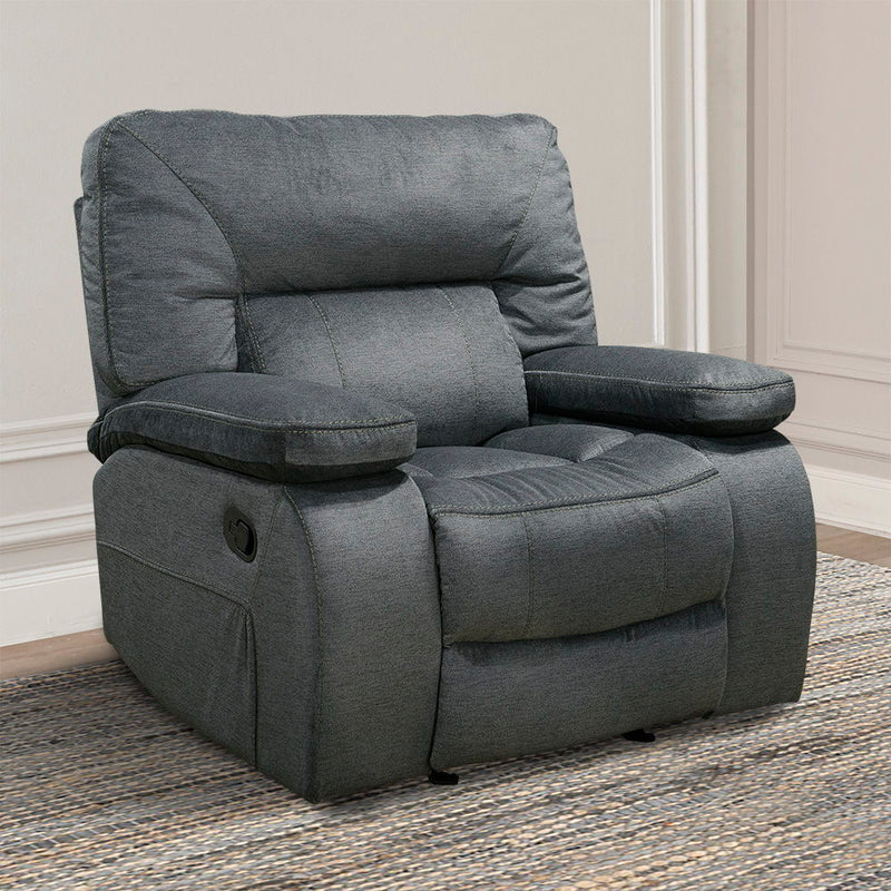 Chapman - Manual Glider Recliner - R&R Furniture Gallery (Fountain Valley, CA)