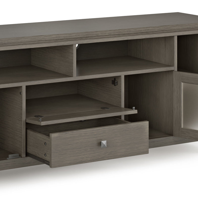 Cosmopolitan - Handcrafted Wide TV Media Stand - R&R Furniture Gallery (Fountain Valley, CA)