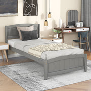 Platform Bed & Headboard, Footboard And Wood Slat Support - R&R Furniture Gallery (Fountain Valley, CA)