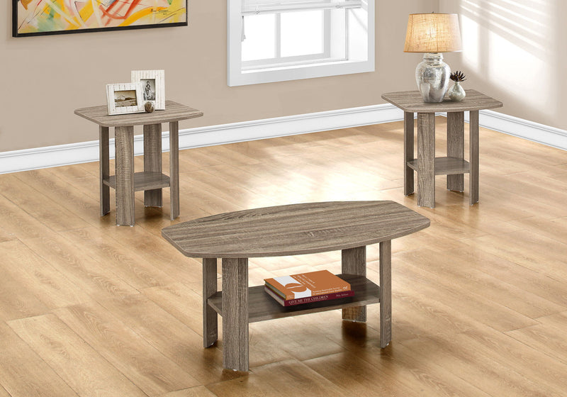 Table Set, Coffee, End, Side, Accent For Living Room (Set of 3) - R&R Furniture Gallery (Fountain Valley, CA)