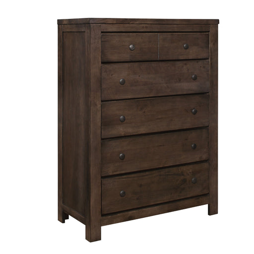 5 Drawer Chest, 1 Piece - Brown - R&R Furniture Gallery (Fountain Valley, CA)