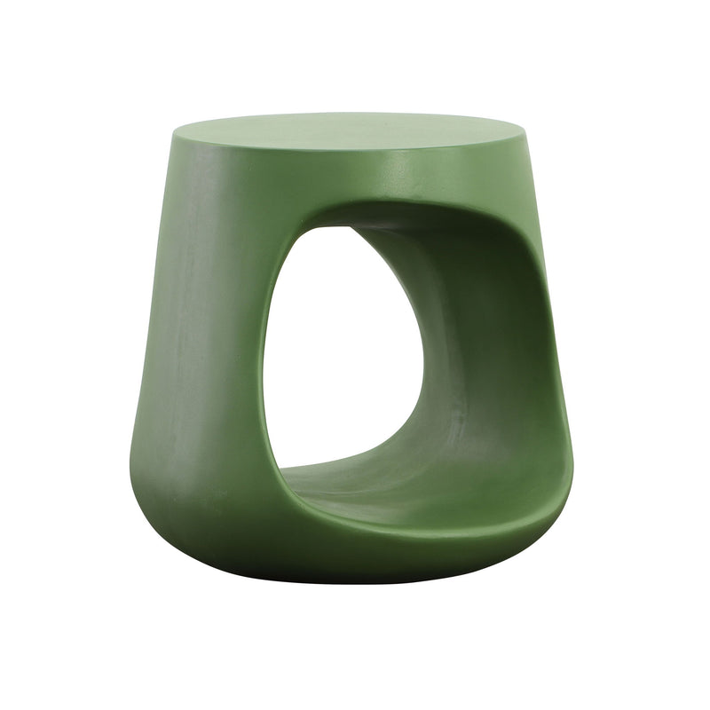 Owens - Outdoor Side Table - Olive Green