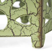 Noble House Eliana side table with wooden top and metal legs, modern furniture piece for living room decor.