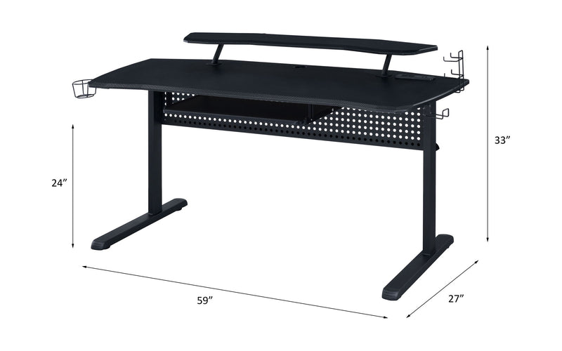 Vildre - Gaming Table w/USB Port - R&R Furniture Gallery (Fountain Valley, CA)