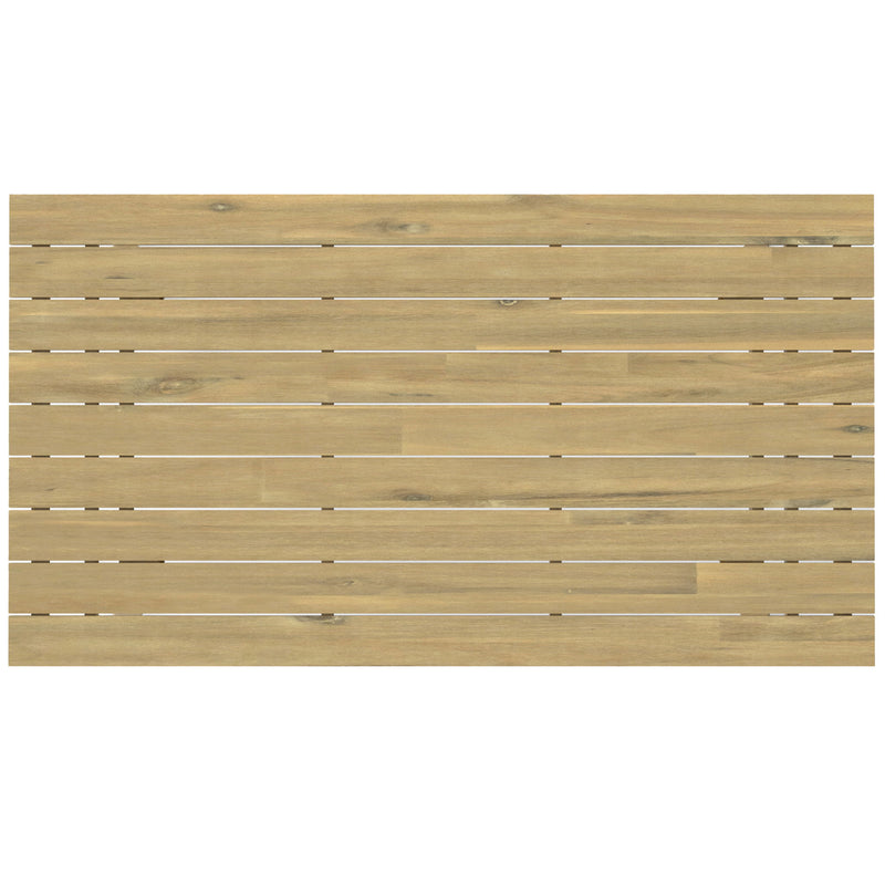 Kona - Outdoor Dining Table - Light Teak - R&R Furniture Gallery (Fountain Valley, CA)