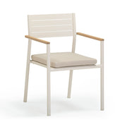 Sardinia - Outdoor Dining Chair (Set of 2) - Cream - R&R Furniture Gallery (Fountain Valley, CA)