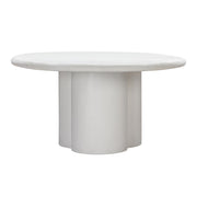 Elika - Faux Plaster Round Dining Table - R&R Furniture Gallery (Fountain Valley, CA)