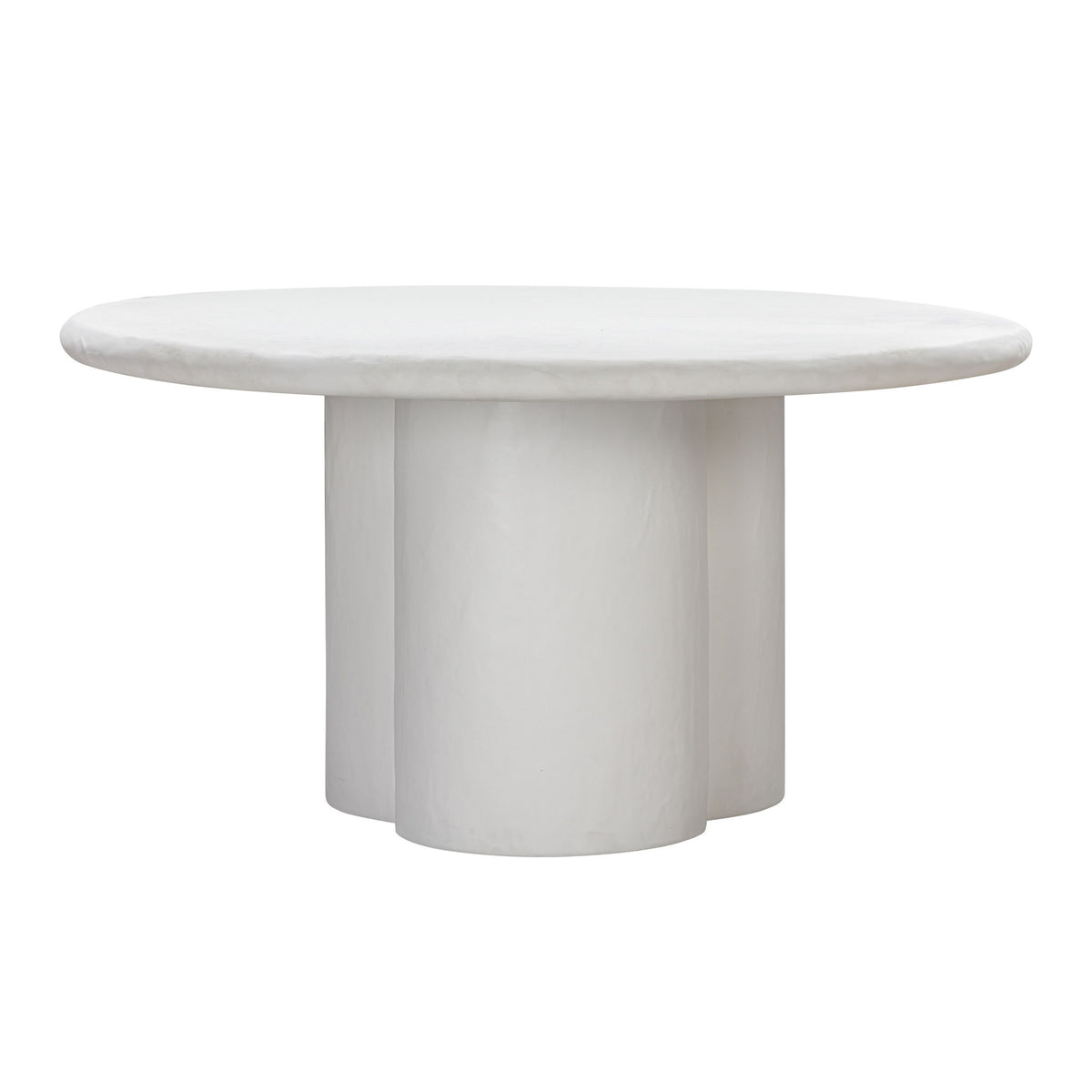 Elika - Faux Plaster Round Dining Table - R&R Furniture Gallery (Fountain Valley, CA)