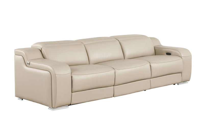 1116 - 7-Piece Modular Power Reclining Sofa, Loveseat & Chair Set In With 6 Power Recliners & Power Headrests