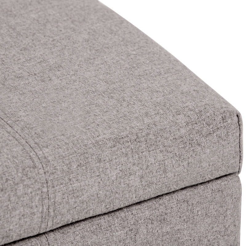 Dover - Upholstered Storage Ottoman Bench - R&R Furniture Gallery (Fountain Valley, CA)
