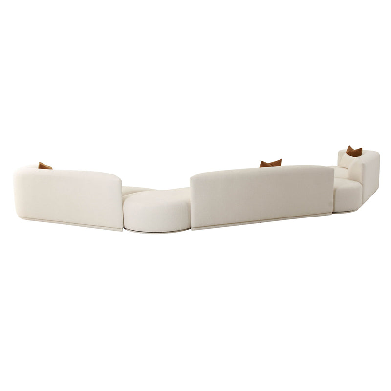 Fickle - Boucle Modular Sectional - R&R Furniture Gallery (Fountain Valley, CA)