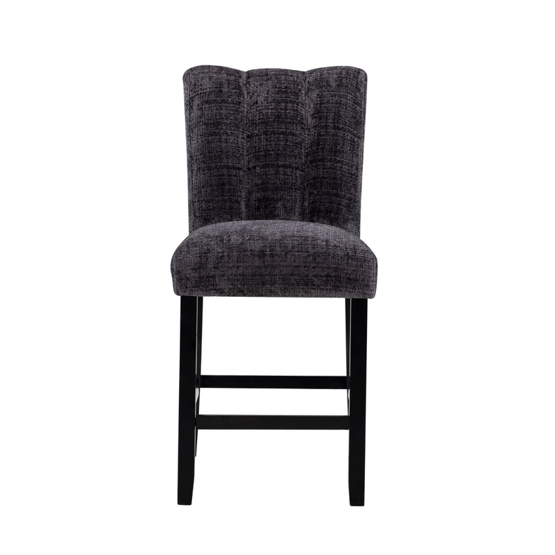 Magaly - Bar Stools (Set of 2) - Dark Gray - R&R Furniture Gallery (Fountain Valley, CA)