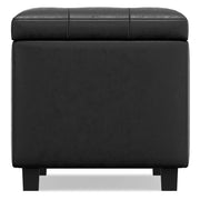 Cosmopolitan - Upholstered Storage Ottoman - R&R Furniture Gallery (Fountain Valley, CA)