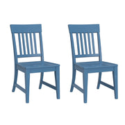 Haidel - Slat Back Dining Chairs (Set of 2) - R&R Furniture Gallery (Fountain Valley, CA)