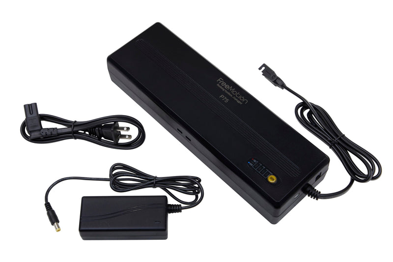 Freemotion - Battery 7500mAh, Universal Bracket And Y3 Cable - Black - R&R Furniture Gallery (Fountain Valley, CA)