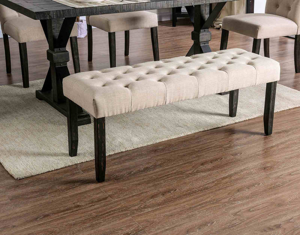 Alfred - Bench, Ivory