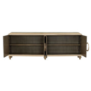 Ashtin - Console Cabinet - Brown - R&R Furniture Gallery (Fountain Valley, CA)