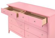 Elegant casual dresser from Glory Furniture featuring multiple drawers and a sleek finish, suitable for any room decor.