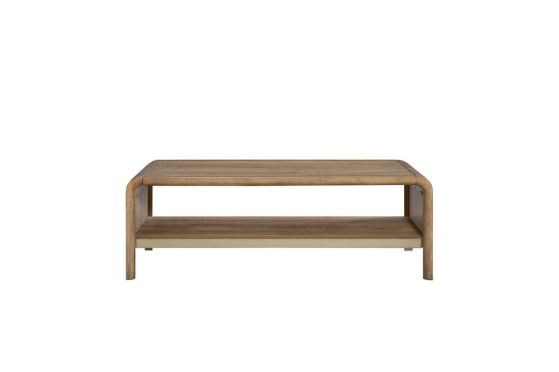 Waterfall - Cocktail Table - Latte - R&R Furniture Gallery (Fountain Valley, CA)