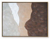 Fanthorne - Wall Art - Tan / Brown / White - R&R Furniture Gallery (Fountain Valley, CA)