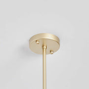 Brittany - Beaded Round Chandelier - Natural - R&R Furniture Gallery (Fountain Valley, CA)