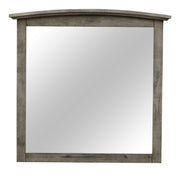 Elegant wall mirror by Glory Furniture featuring a sleek, modern frame suitable for stylish home decor.