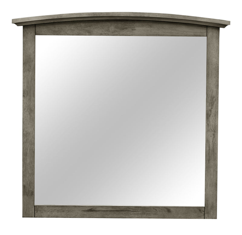 Elegant wall mirror by Glory Furniture featuring a sleek, modern frame suitable for stylish home decor.