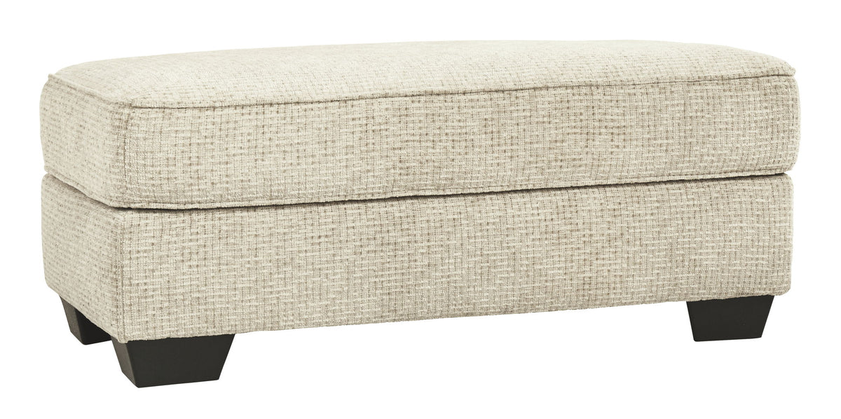 Monaghan - Ottoman - Sandstone - R&R Furniture Gallery (Fountain Valley, CA)