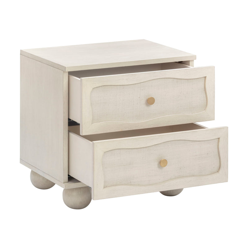Grappa - Nightstand - Whitewashed - R&R Furniture Gallery (Fountain Valley, CA)