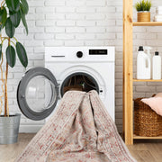 Maval - 6' X 9' Washable Area Rug - Beige - R&R Furniture Gallery (Fountain Valley, CA)