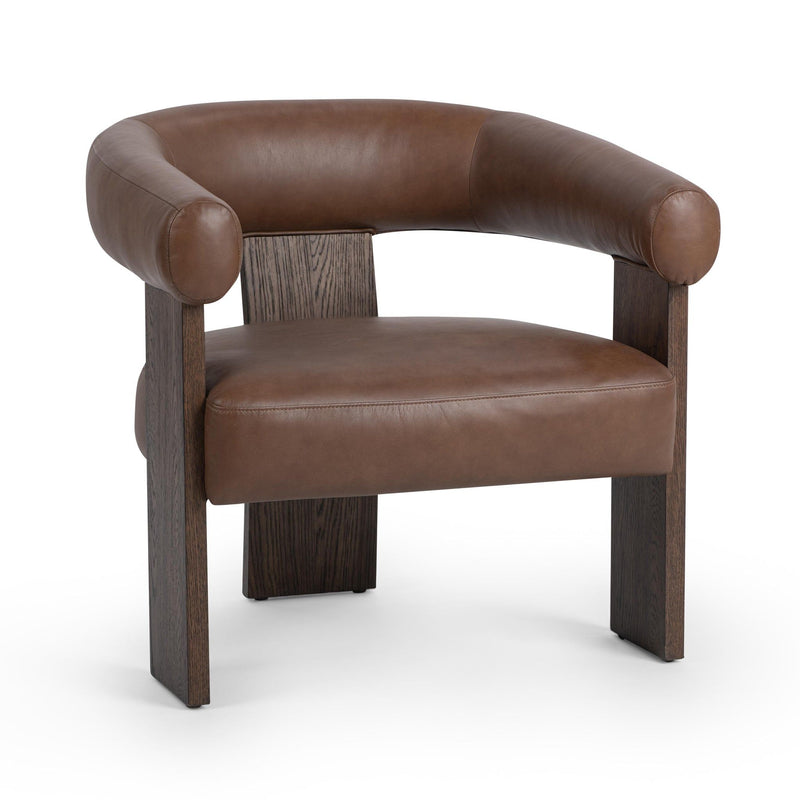 Julina - Accent Chair - Rich Cocoa - R&R Furniture Gallery (Fountain Valley, CA)