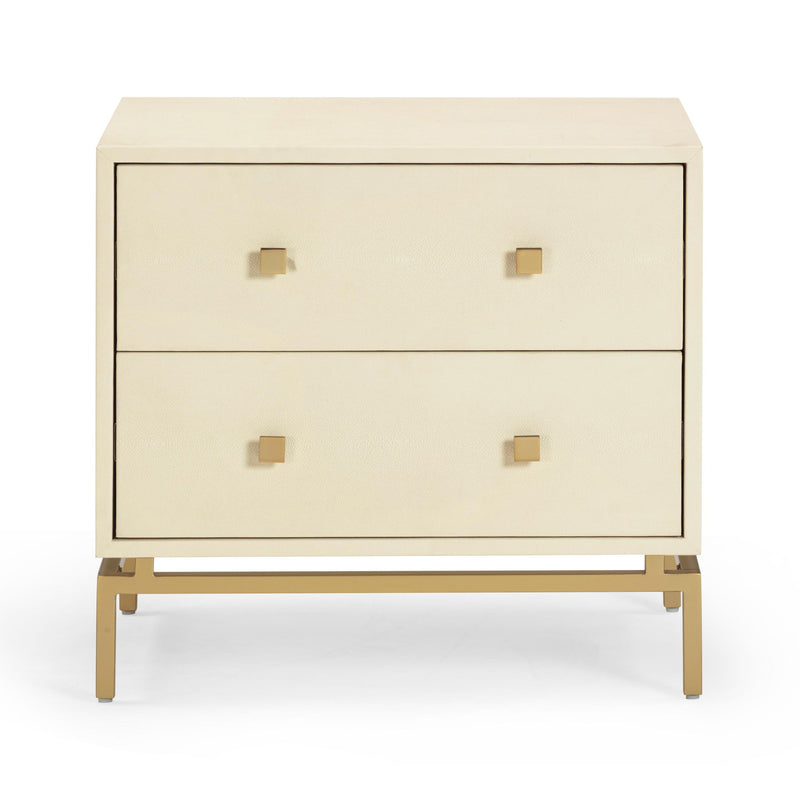 Pesce - 2 Drawer Nightstand - R&R Furniture Gallery (Fountain Valley, CA)