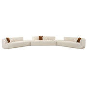 Fickle - Boucle Modular Sectional - R&R Furniture Gallery (Fountain Valley, CA)