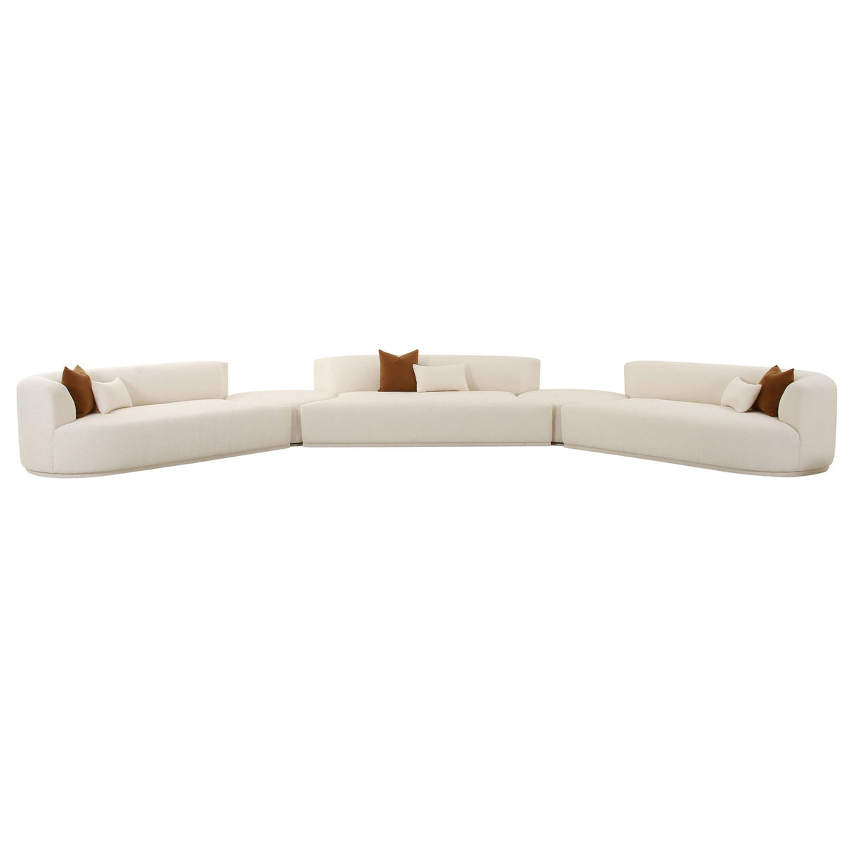 Fickle - Boucle Modular Sectional - R&R Furniture Gallery (Fountain Valley, CA)