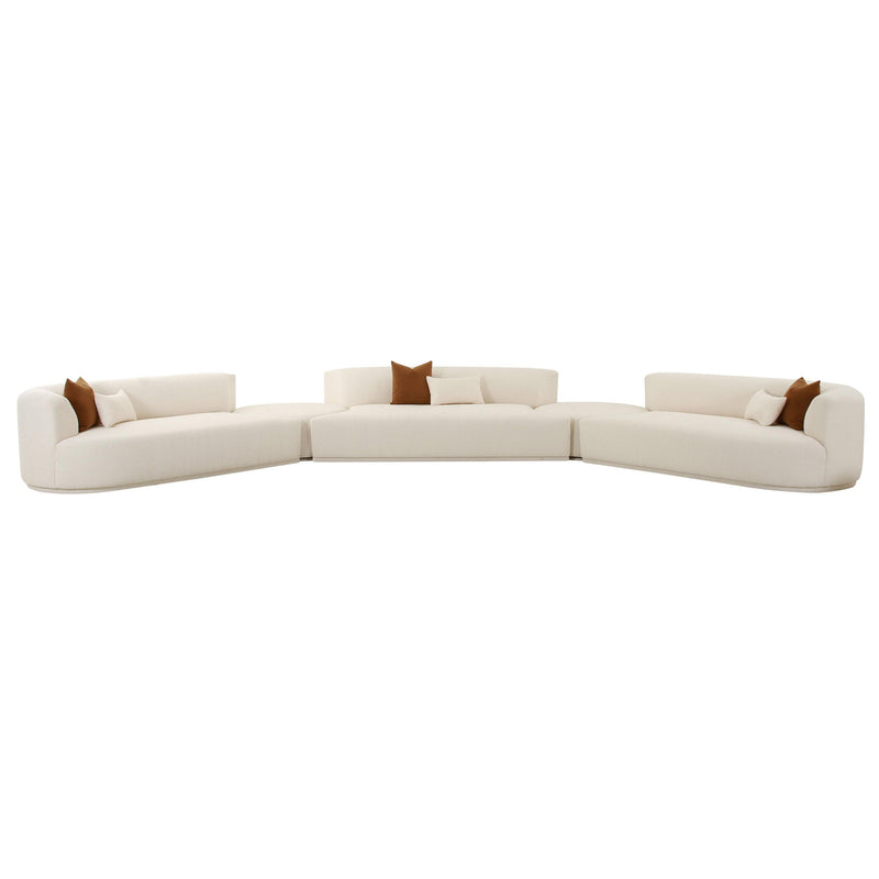 Fickle - Boucle Modular Sectional - R&R Furniture Gallery (Fountain Valley, CA)