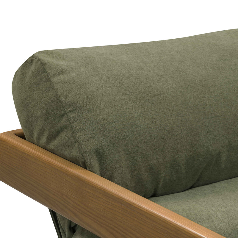 Palma - Upcycled Fabric Accent Chair - Green - R&R Furniture Gallery (Fountain Valley, CA)