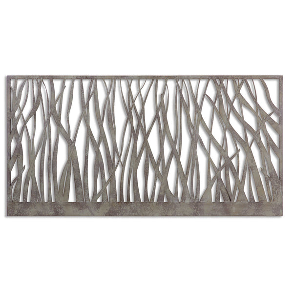 Amadahy - Metal Wall Art - Silver