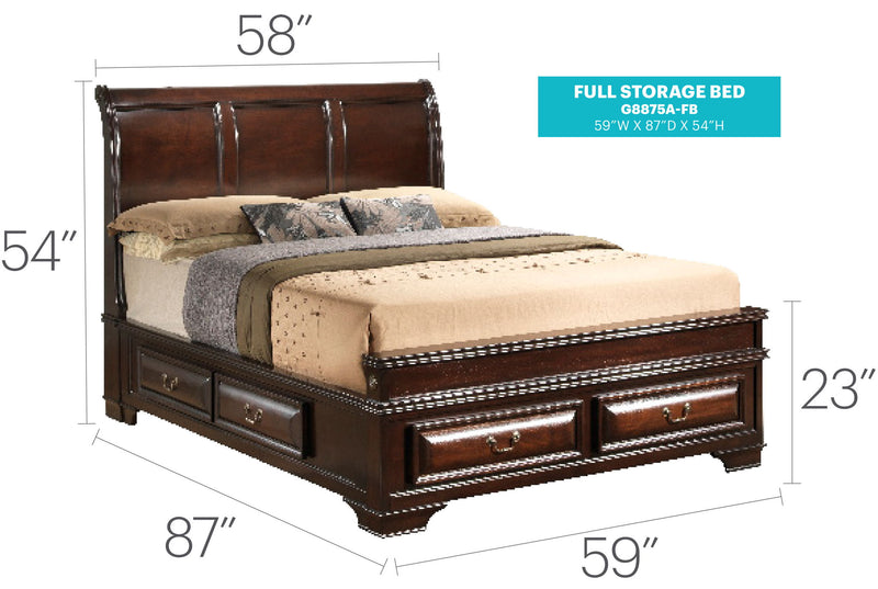 LaVita - Storage Bed - R&R Furniture Gallery (Fountain Valley, CA)