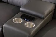 9762 - Power Reclining Sectional - R&R Furniture Gallery (Fountain Valley, CA)