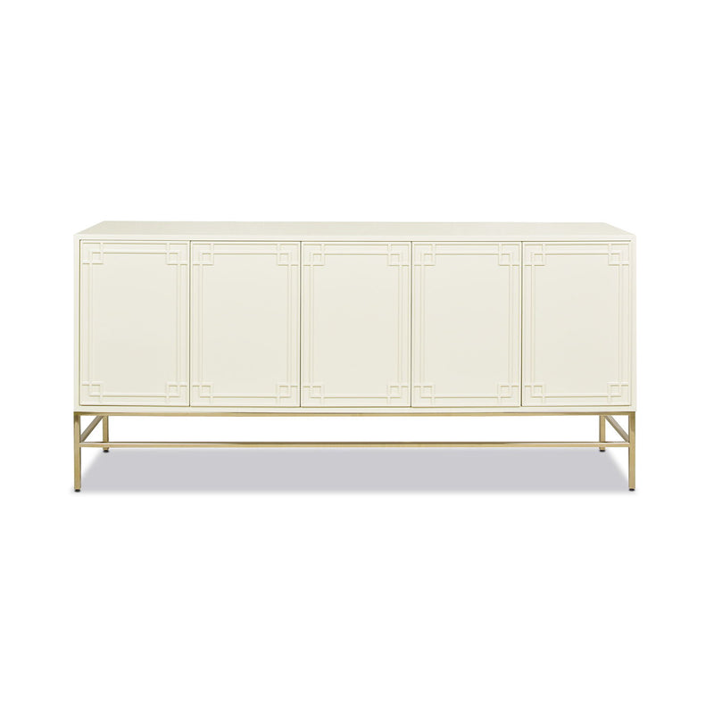 Gemini - Sideboard Storage Buffet - White Birch - R&R Furniture Gallery (Fountain Valley, CA)