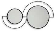 Shayham - Accent Mirror - Black - R&R Furniture Gallery (Fountain Valley, CA)