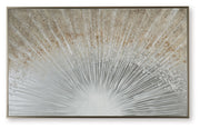 Waldard - Wall Art - Gray / Taupe / White - R&R Furniture Gallery (Fountain Valley, CA)