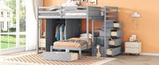 Bunk Bed With Wardrobe, Drawers - R&R Furniture Gallery (Fountain Valley, CA)