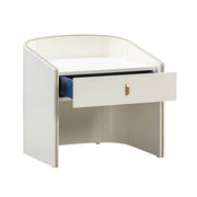 Collins - Lacquer Nightstand - R&R Furniture Gallery (Fountain Valley, CA)