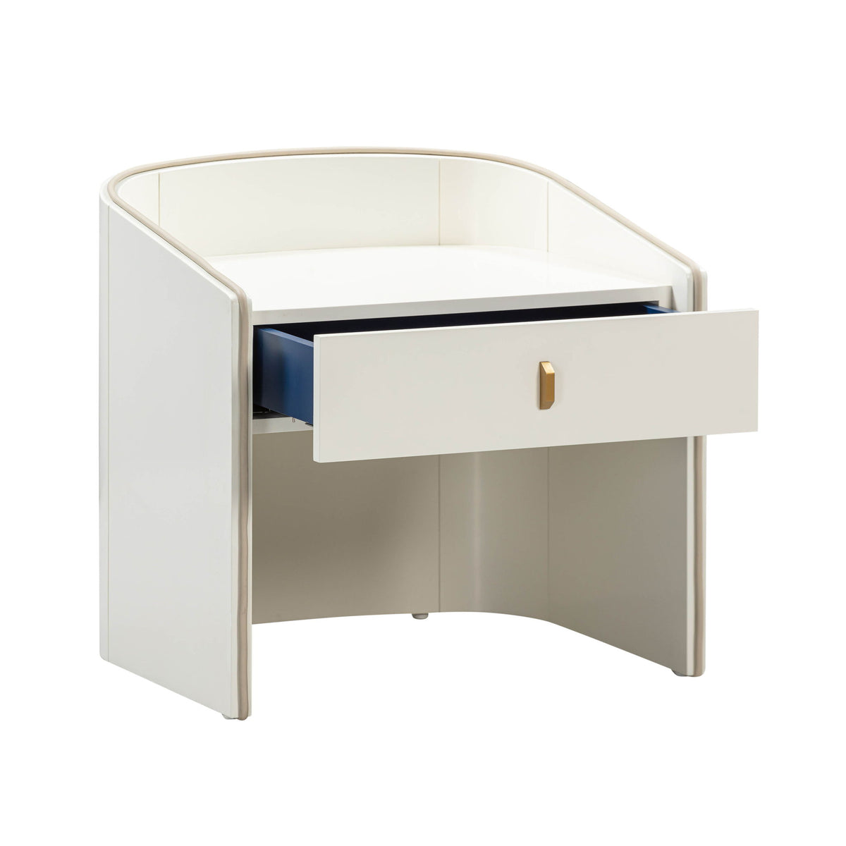 Collins - Lacquer Nightstand - R&R Furniture Gallery (Fountain Valley, CA)