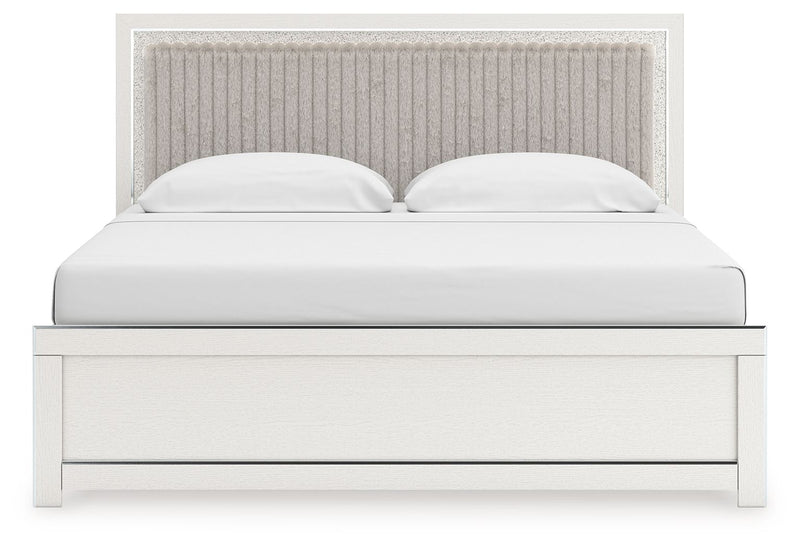 Zuraleus - Upholstered Panel Bed - R&R Furniture Gallery (Fountain Valley, CA)