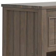 Lev - Bedside Table - Smoky Brown - R&R Furniture Gallery (Fountain Valley, CA)